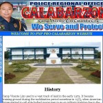 PNP Calabarzon site hosted at BNS Hosting